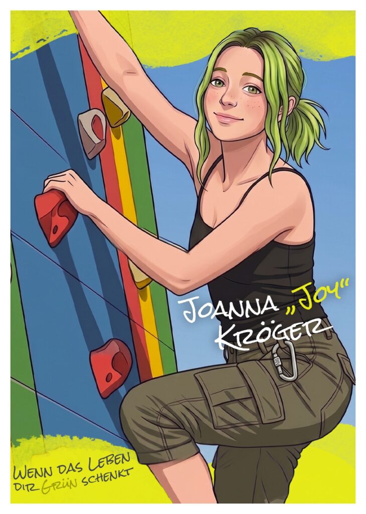 Charakterkarte von Jonna aus Wenn das Leben dir Grün schenkt